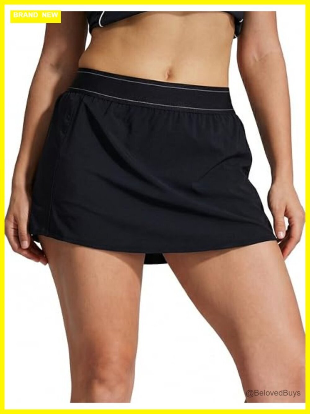 High Waisted Skort with Pockets Tennis Skirt Golf Pickleball Athletic Workout